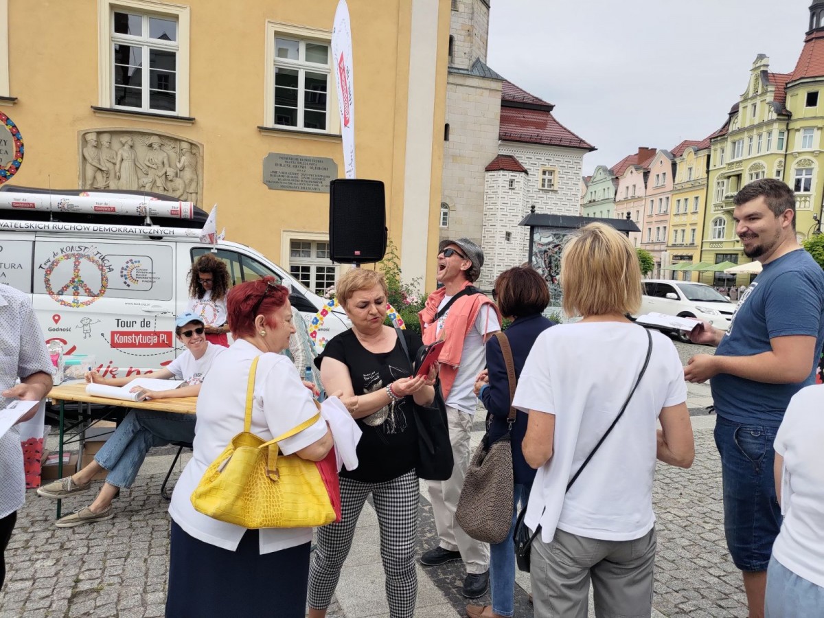 Tour de Konstytucja w Bolesławcu 2023