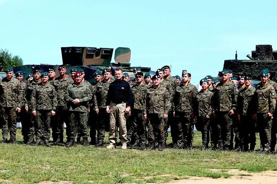 Bolesławiecki artylerzysta doceniony przez szefa MON-u
