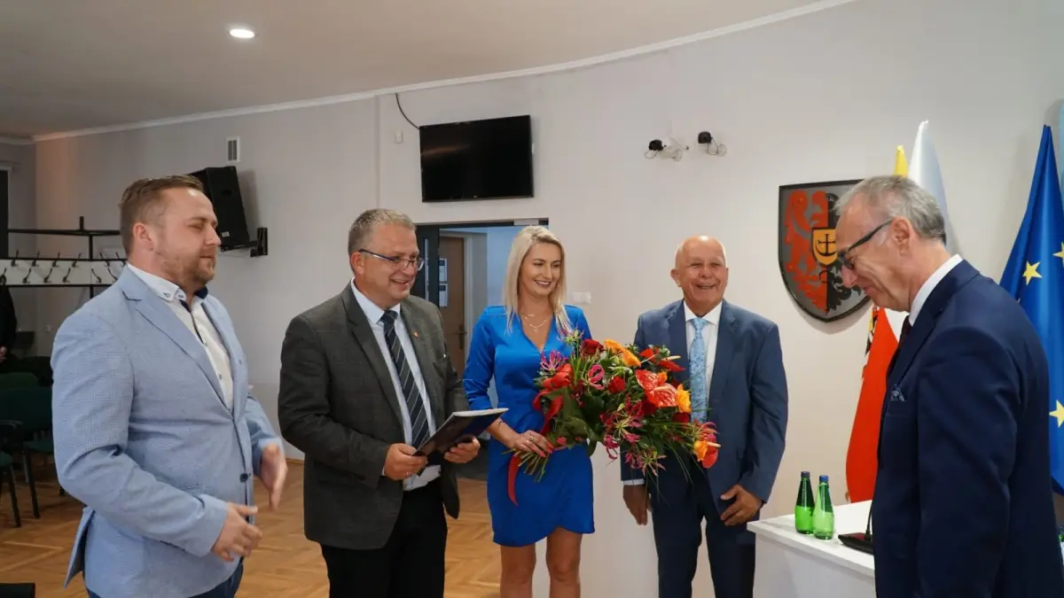 Pożegnanie Wiesława Stefanika na sesji Rady Powiatu