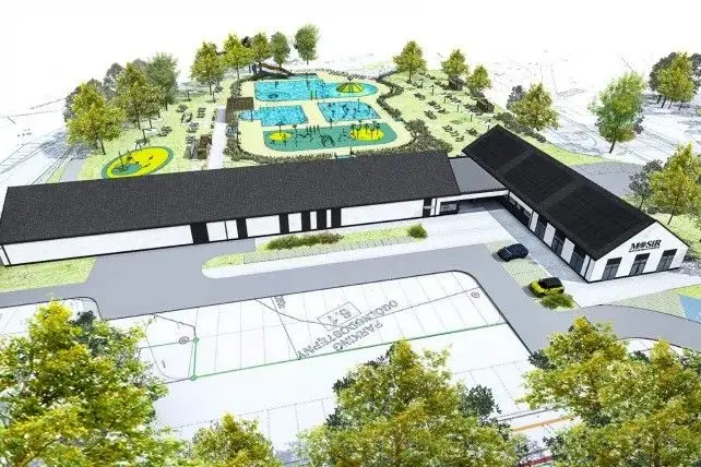 Nowy park wodny przy Spacerowej w Bolesławcu – wizualizacja
