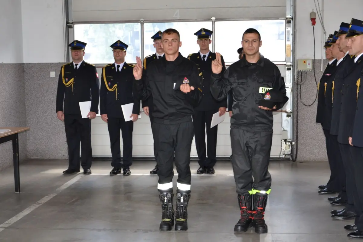 Uroczysta zbiórka w KP PSP Bolesławiec