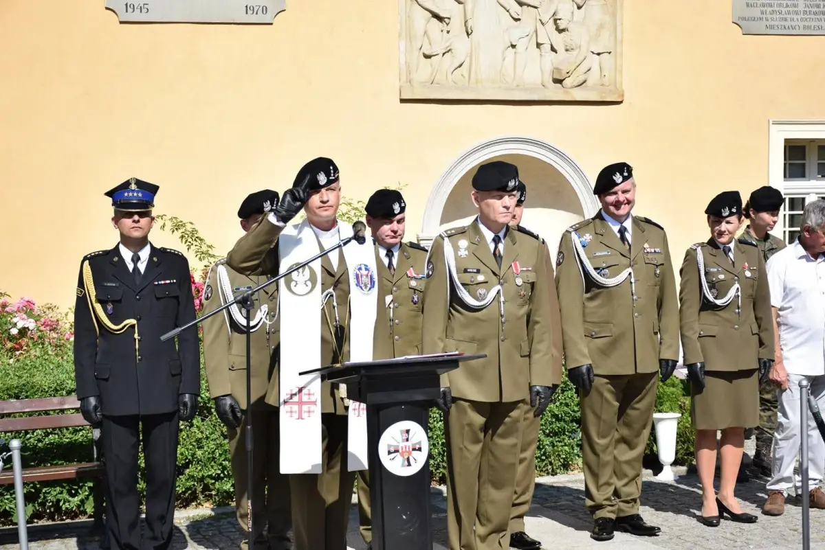 Przysięga elewów w Bolesławcu