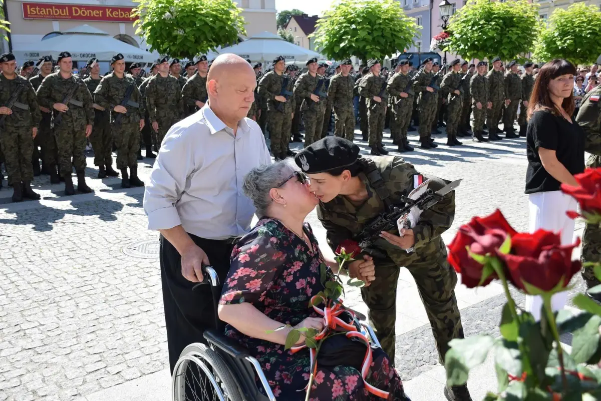 Присяга курсантів у Болеславці
