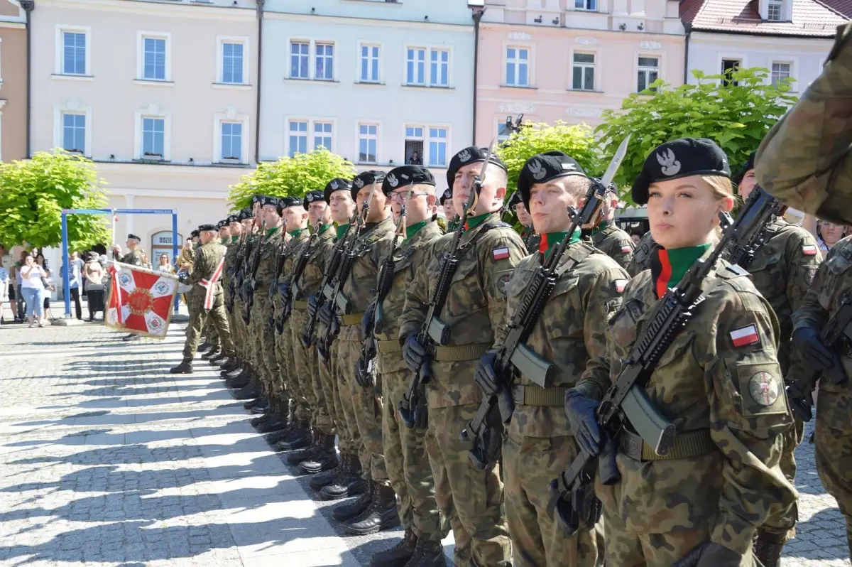 Присяга курсантів у Болеславці