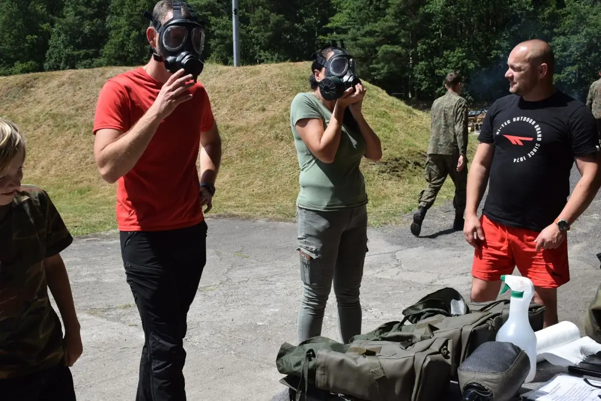 Prawie 50 osób na szkoleniu w ramach „Trenuj z wojskiem”