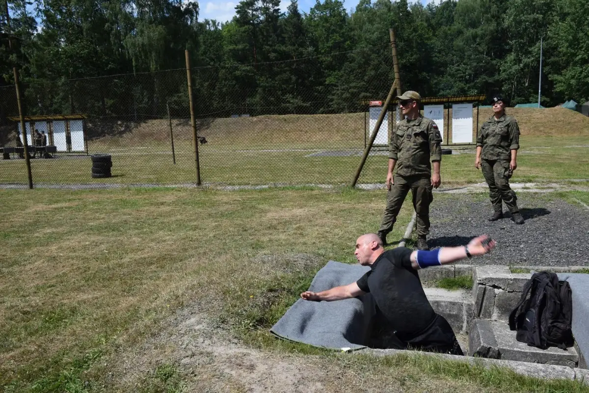 Prawie 50 osób na szkoleniu w ramach „Trenuj z wojskiem”