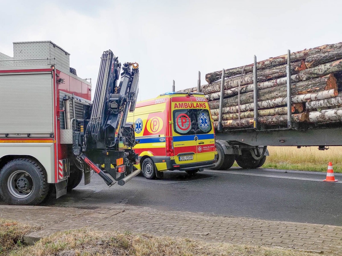 Wypadek koło Nowogrodźca