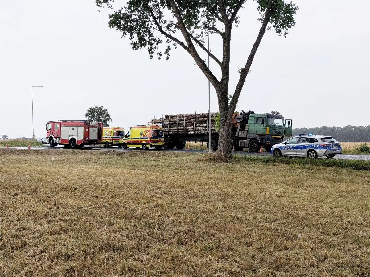 Wypadek koło Nowogrodźca