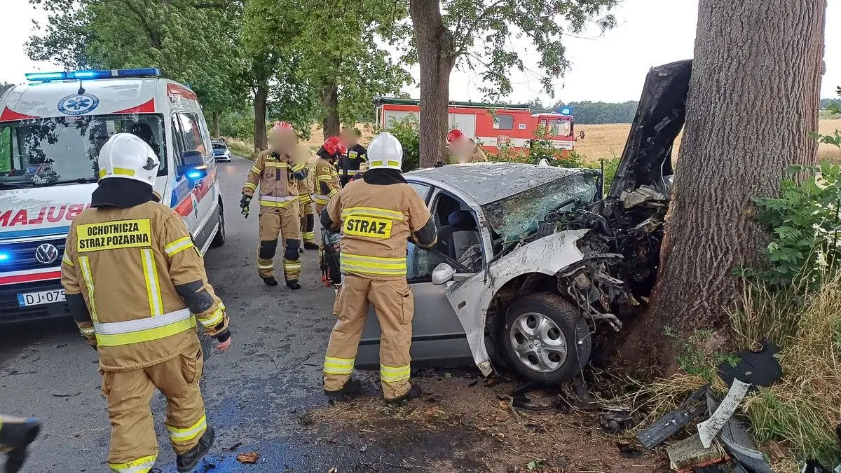 Śmiertelny wypadek koło Żeliszowa