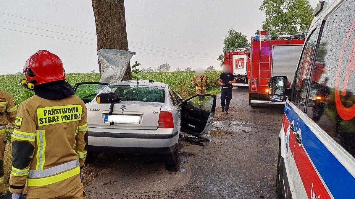 Śmiertelny wypadek koło Żeliszowa