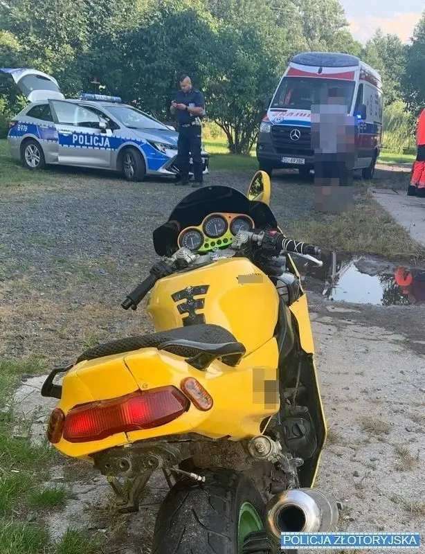 Wypadek w powiecie złotoryjskim