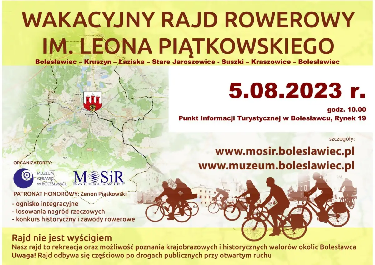 Wakacyjny rajd rowerowy
