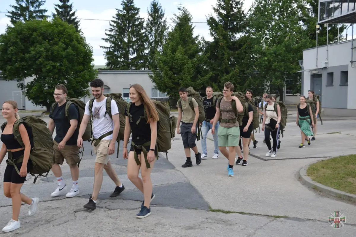 19 Academic Legion cadets began training at the 23rd Silesian Artillery Regiment