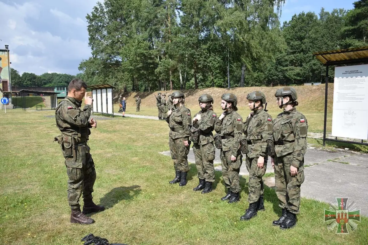 Szkolenie w 23 Śląskim Pułku Artylerii
