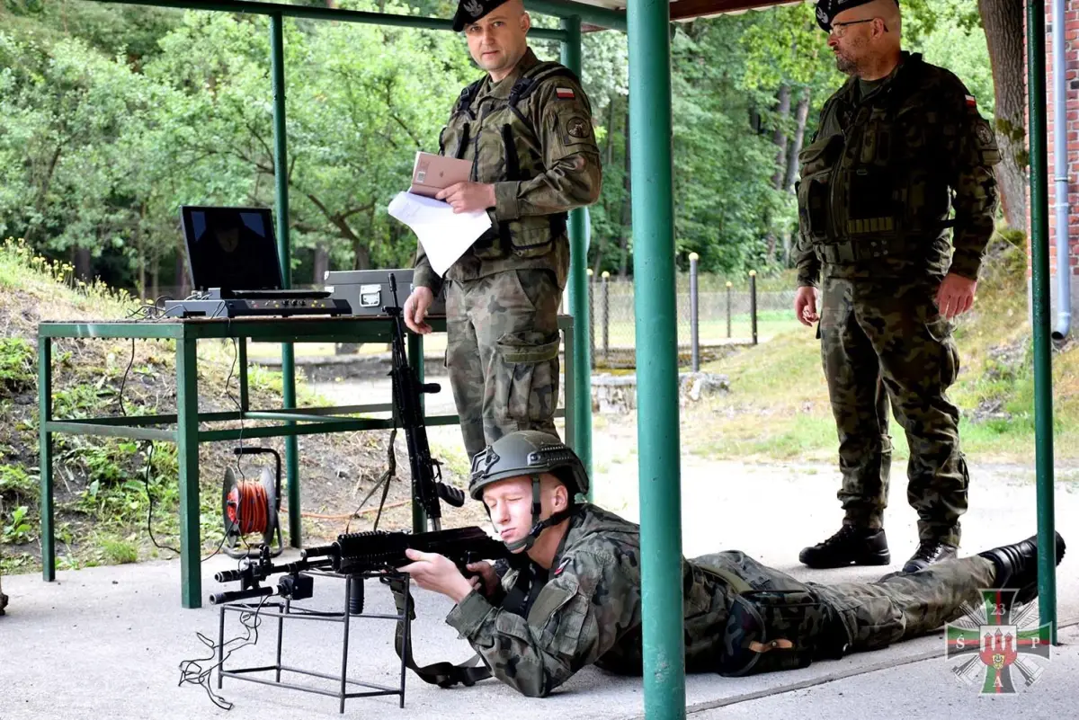 Szkolenie w 23 Śląskim Pułku Artylerii