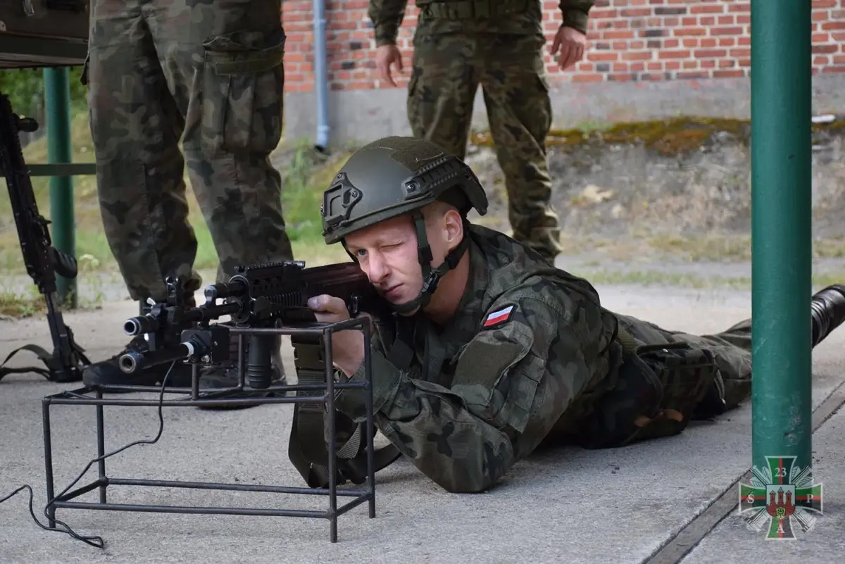 Szkolenie w 23 Śląskim Pułku Artylerii