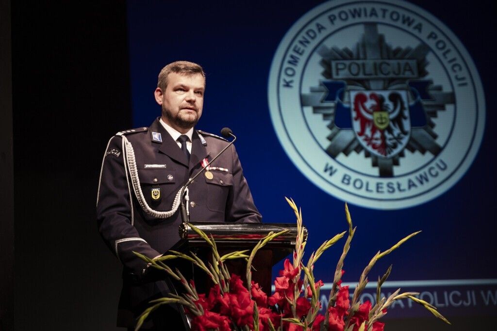 Święto bolesławieckiej policji. Odznaczenia, awanse i nagrody