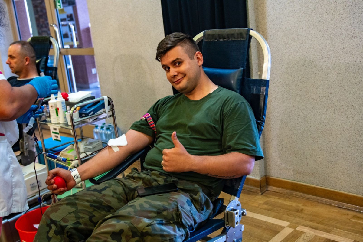 Pancerniaczki i pancerniacy oddali krew