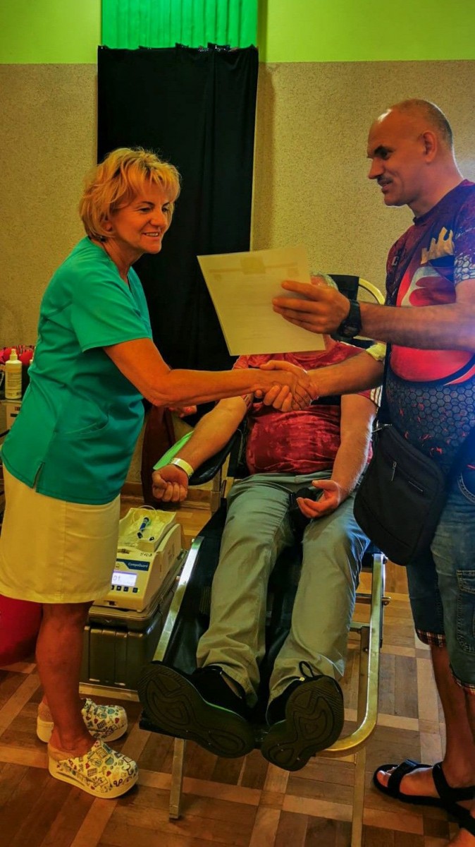 Pancerniaczki i pancerniacy oddali krew