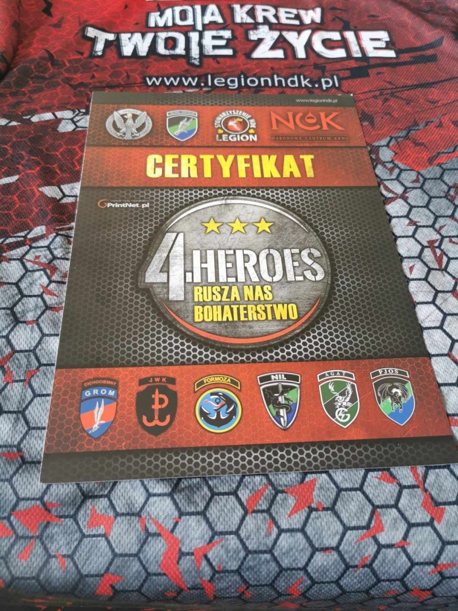 Pancerniaczki i pancerniacy oddali krew