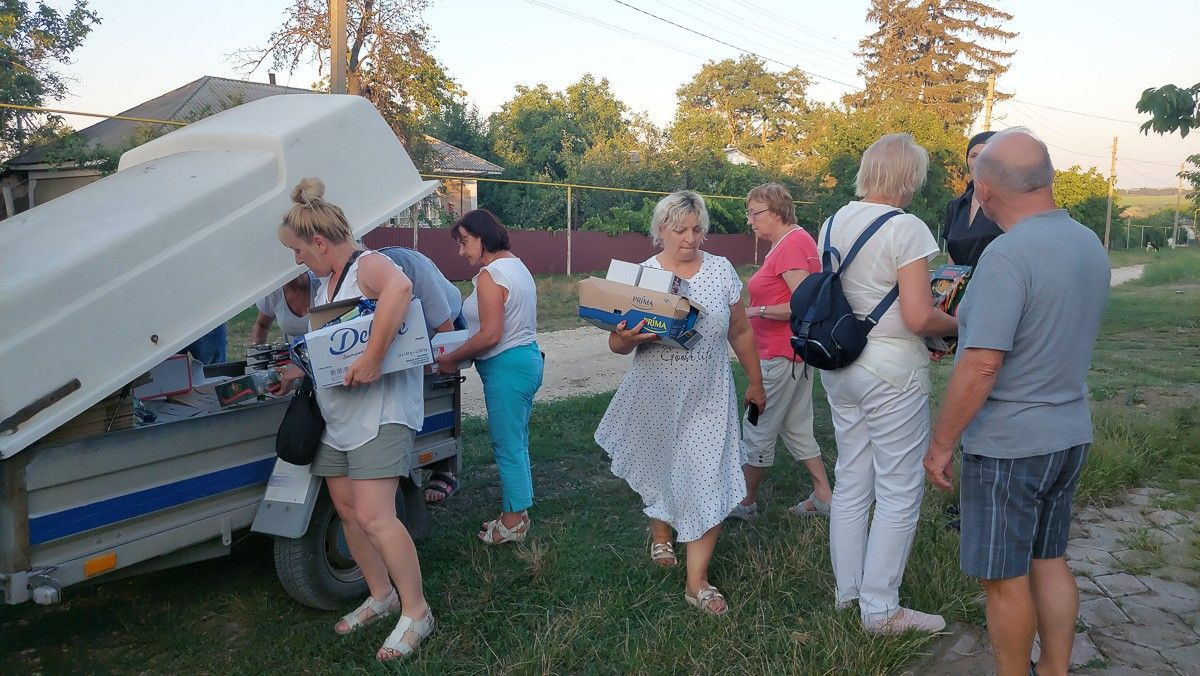 Bolesławianie pojechali z darami do Polaków w Mołdawii