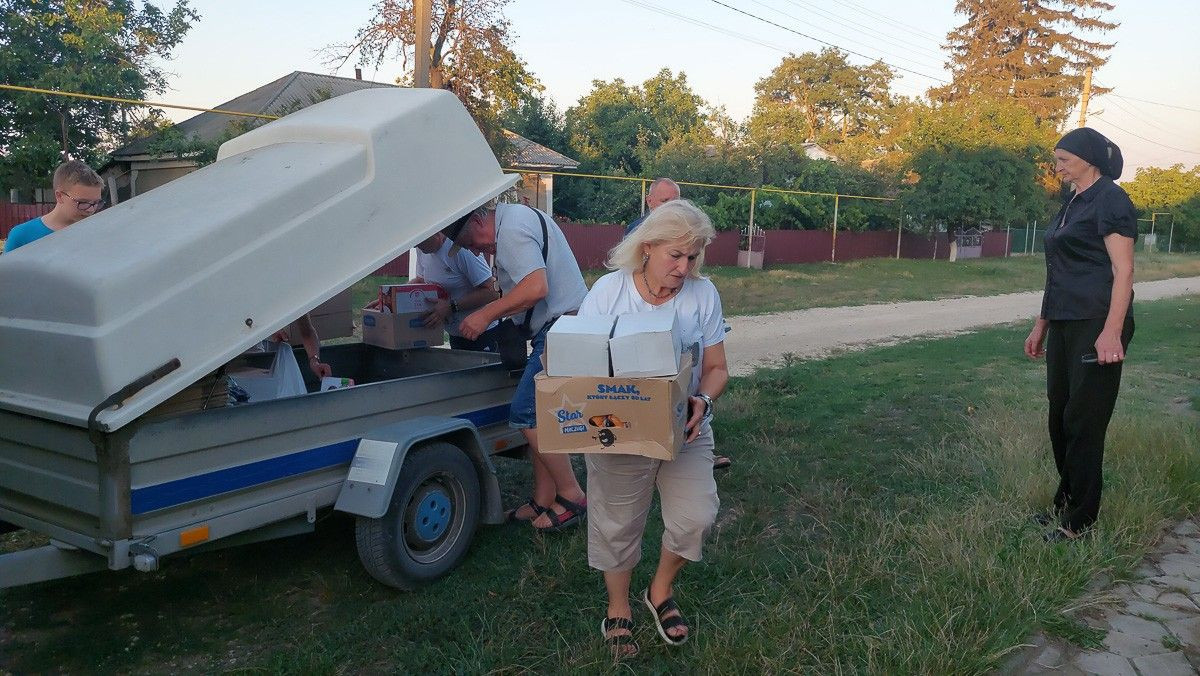 Bolesławianie pojechali z darami do Polaków w Mołdawii