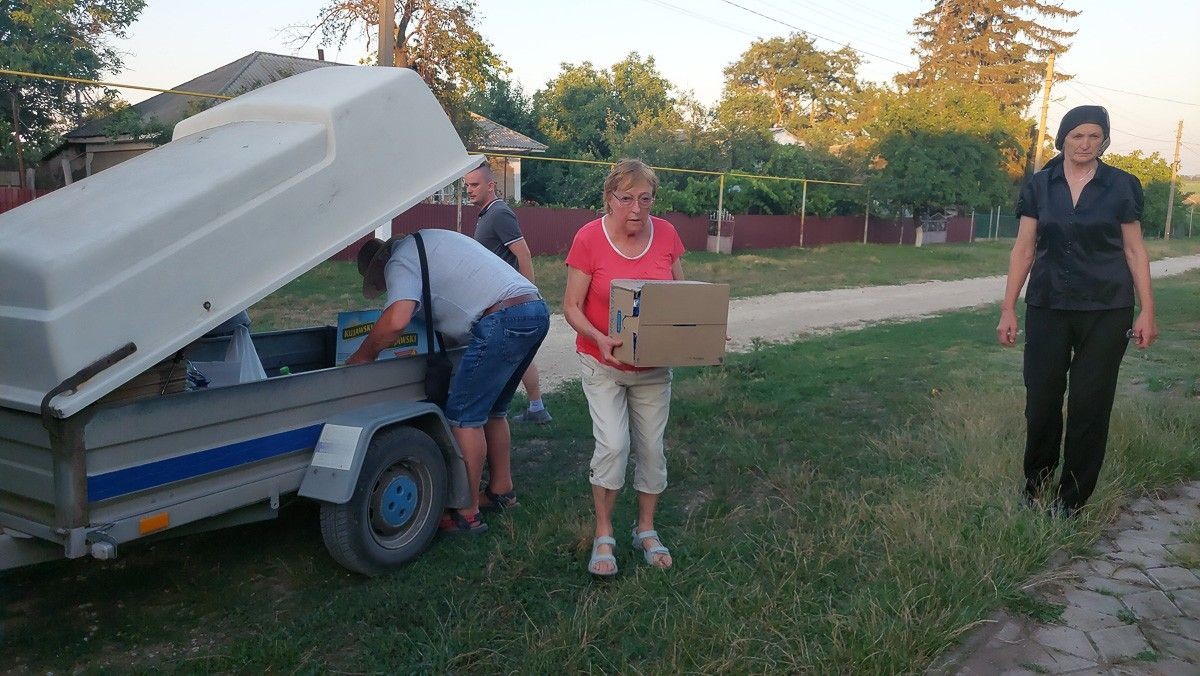 Bolesławianie pojechali z darami do Polaków w Mołdawii