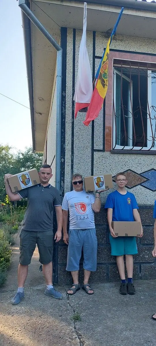 Bolesławianie pojechali z darami do Polaków w Mołdawii