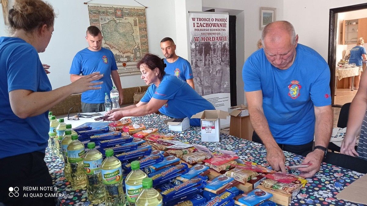 Bolesławianie pojechali z darami do Polaków w Mołdawii
