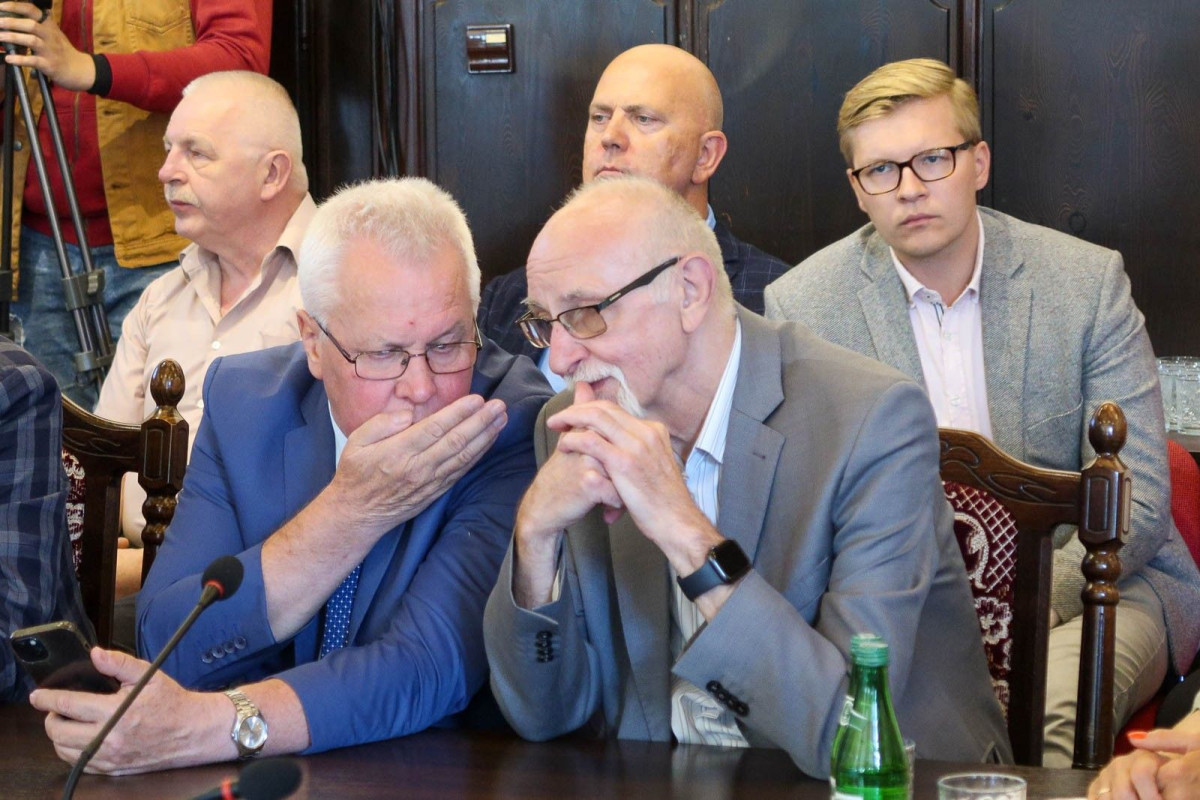 Mirosław Haniszewski i Andrzej Dutkowski