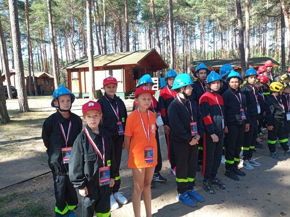 Młodzi strażacy z gminy Nowogrodziec na 11-dniowych koloniach w Lubuskiem