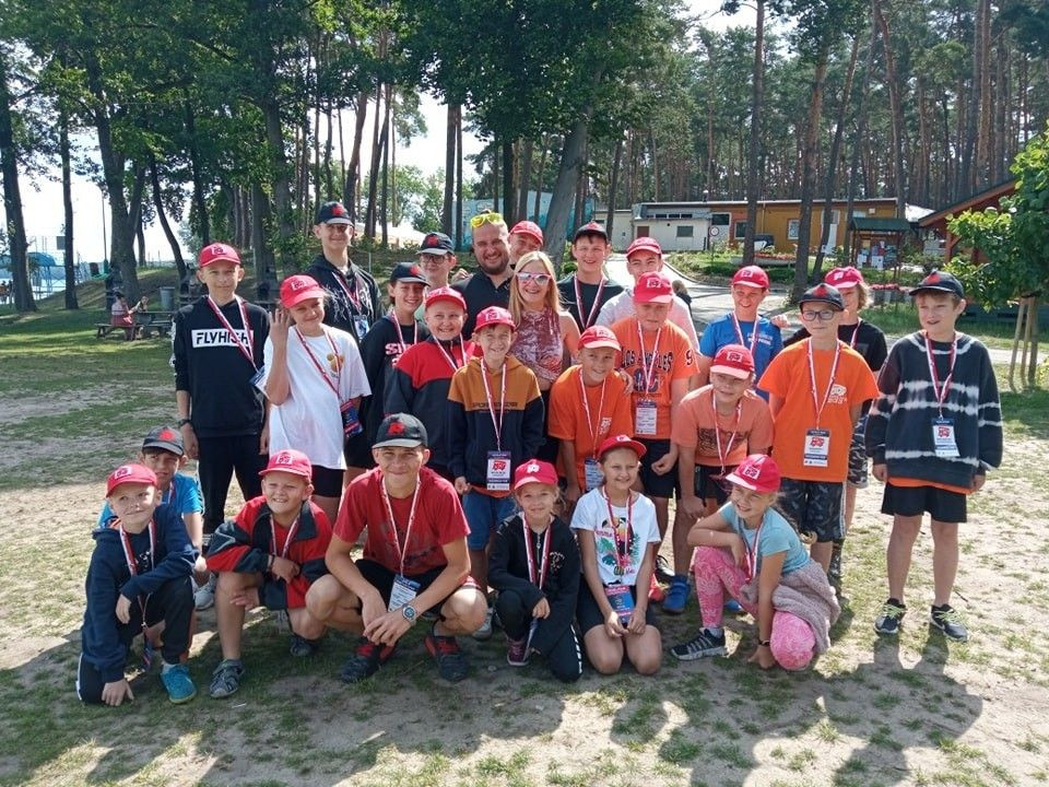 Młodzi strażacy z gminy Nowogrodziec na 11-dniowych koloniach w Lubuskiem