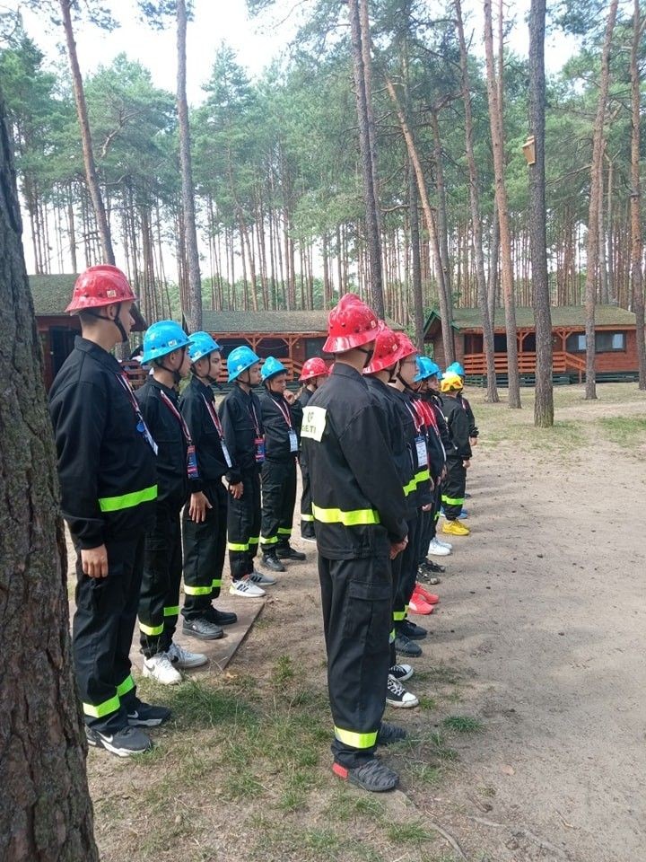 Młodzi strażacy z gminy Nowogrodziec na 11-dniowych koloniach w Lubuskiem