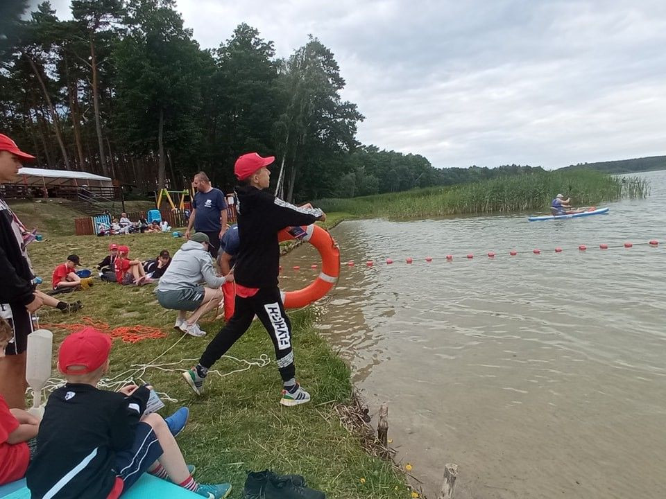 Młodzi strażacy z gminy Nowogrodziec na 11-dniowych koloniach w Lubuskiem