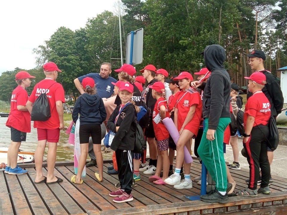 Młodzi strażacy z gminy Nowogrodziec na 11-dniowych koloniach w Lubuskiem