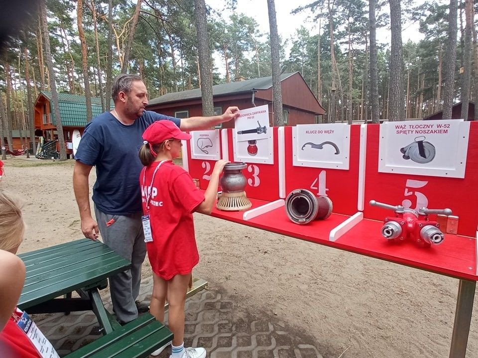 Młodzi strażacy z gminy Nowogrodziec na 11-dniowych koloniach w Lubuskiem