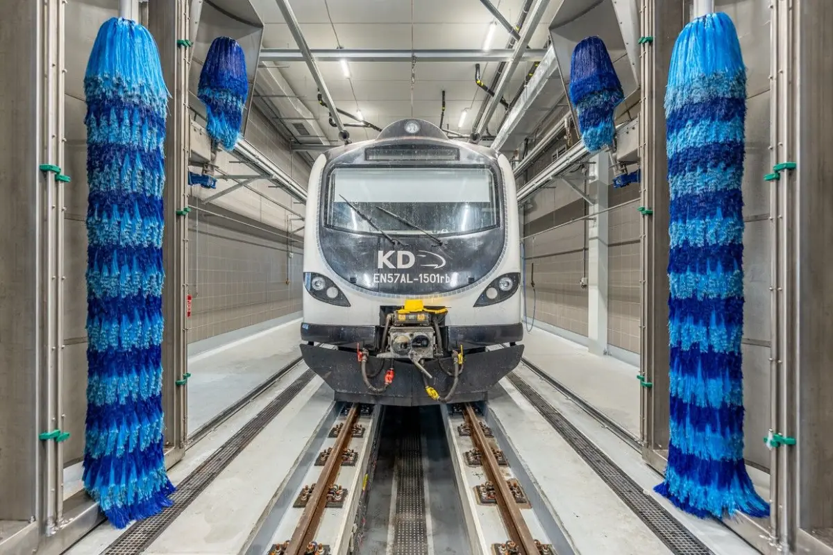 Hala serwisowa pociągów Kolei Dolnośląskich