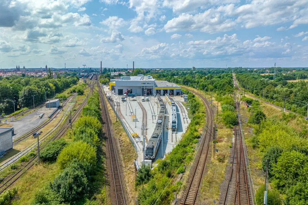 Hala serwisowa pociągów Kolei Dolnośląskich