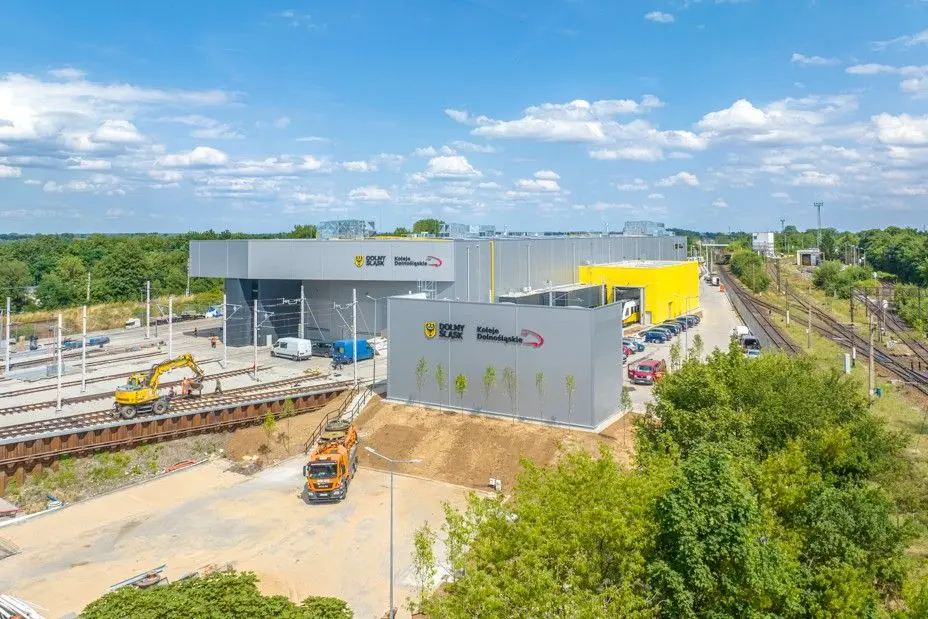 Hala serwisowa pociągów Kolei Dolnośląskich