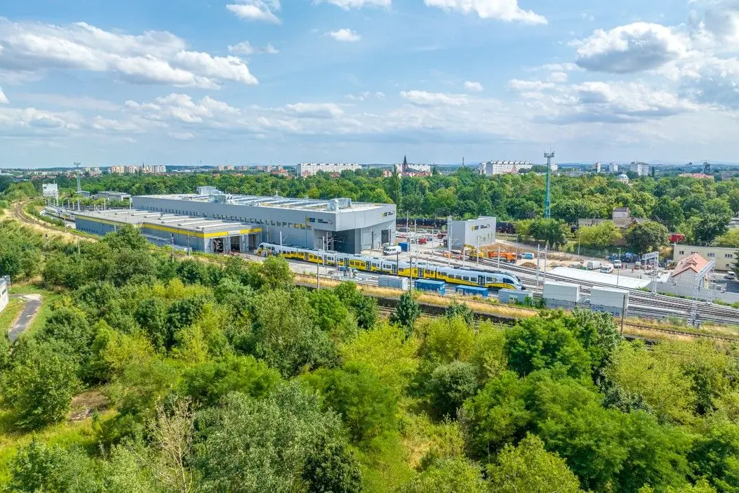Hala serwisowa pociągów Kolei Dolnośląskich
