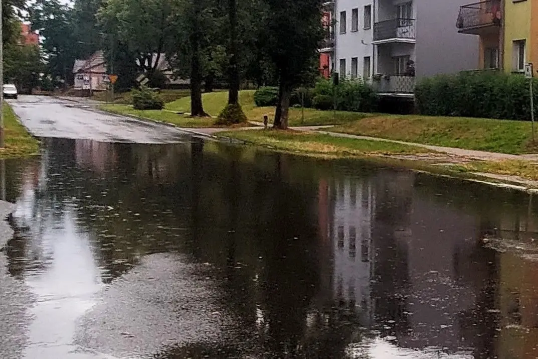 Zalana Aleja Wojska Polskiego