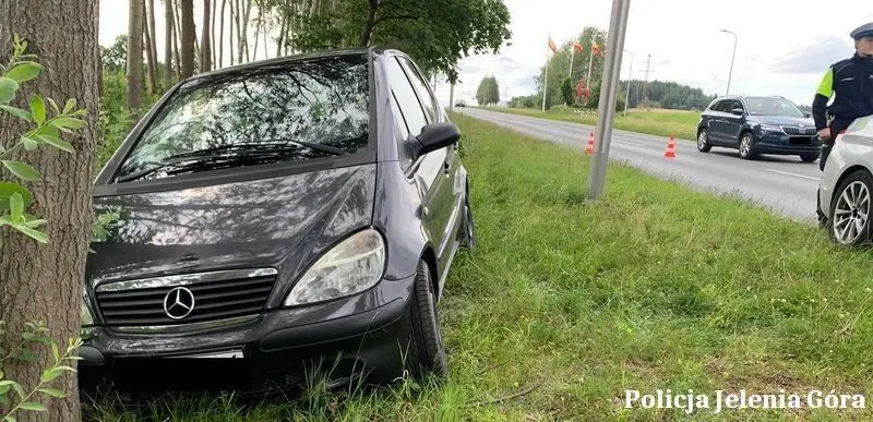 Zdarzenie drogowe w Jeleniej Górze