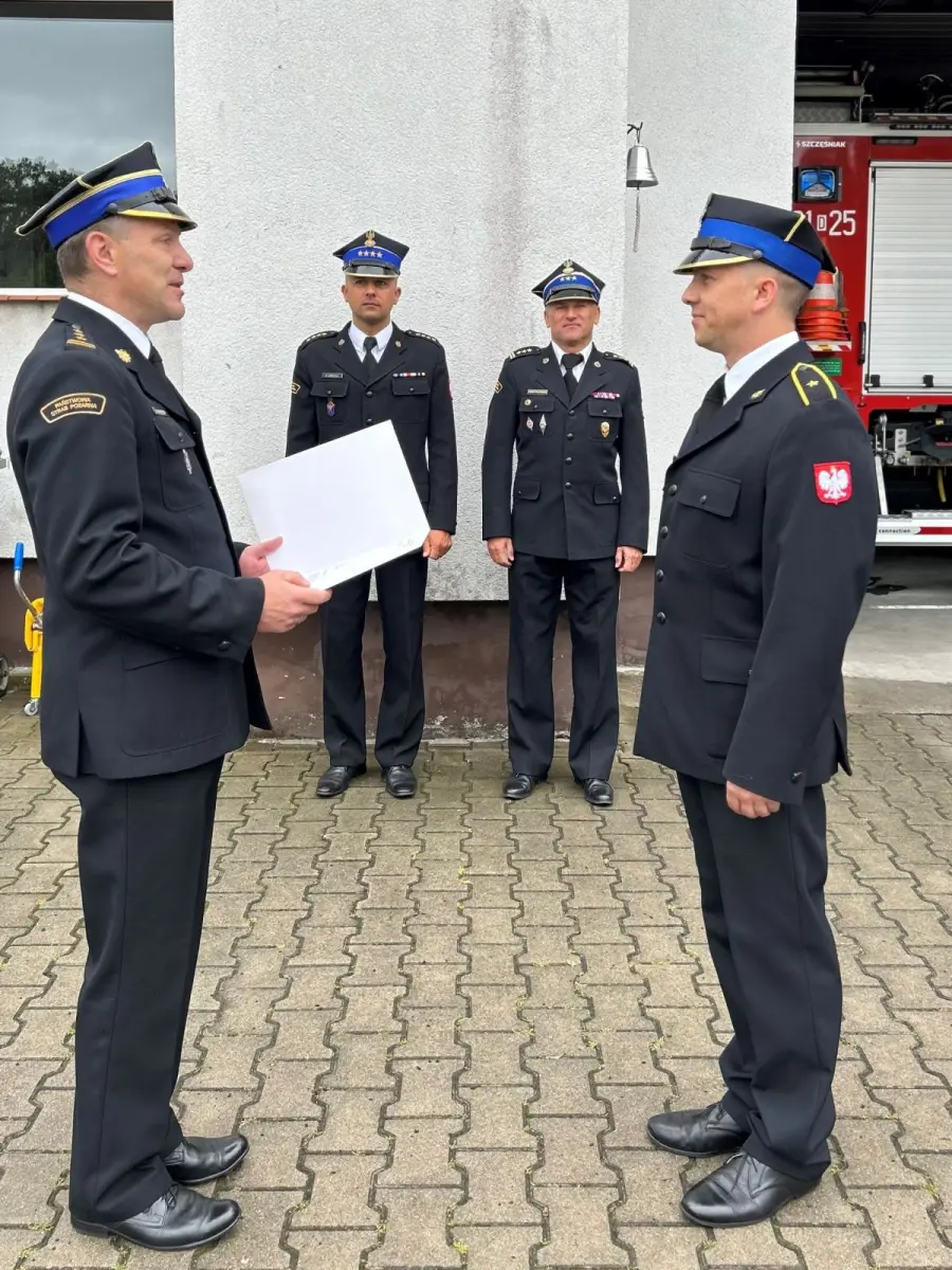 Bolesławieccy strażacy z awansami