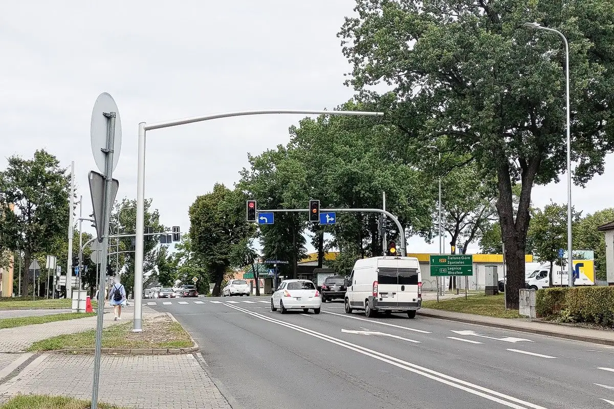 Słup przy ulicy Spółdzielczej