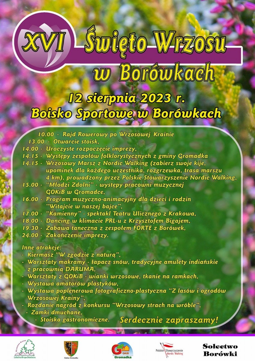 Święto Wrzosu w Borówkach