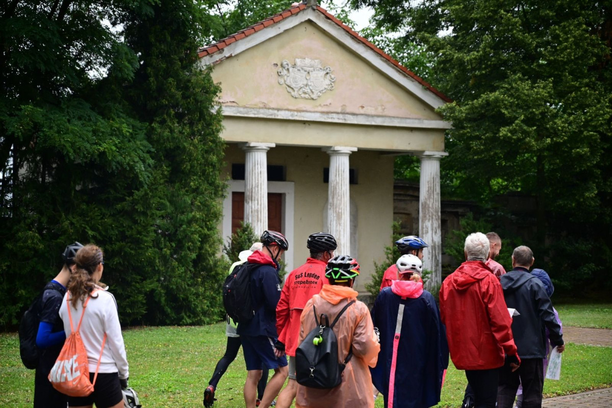 Ruszyli w 30-km trasę śladami wybitnego bolesławieckiego regionalisty