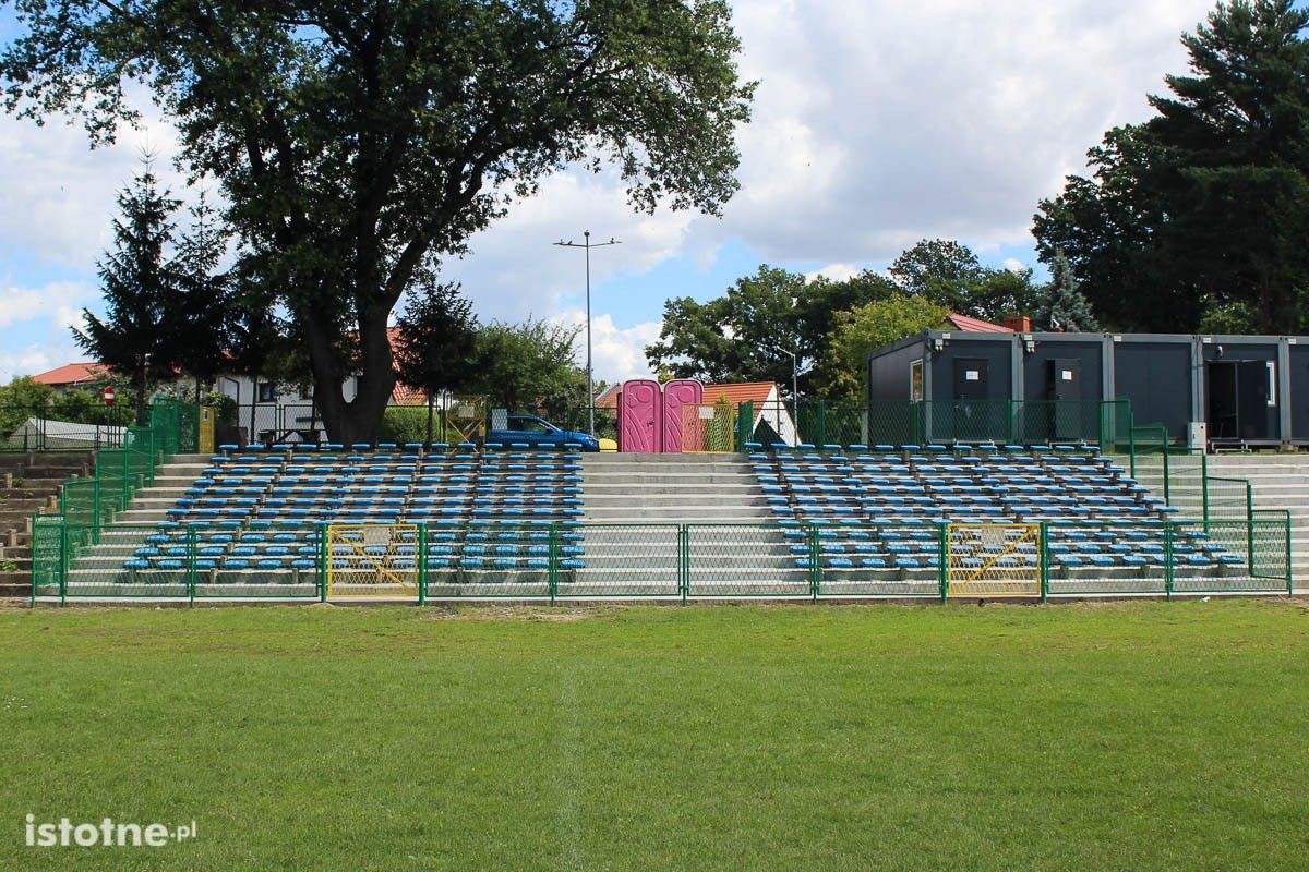Stadion przy ulicy Rajskiej w Bolesławcu