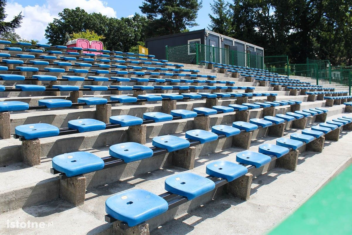 Stadion przy ulicy Rajskiej w Bolesławcu