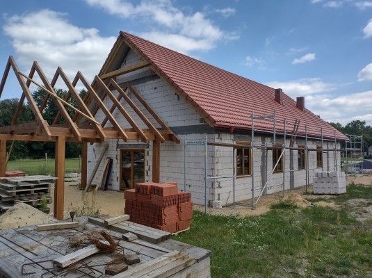 Budują świetlicę w Borówkach