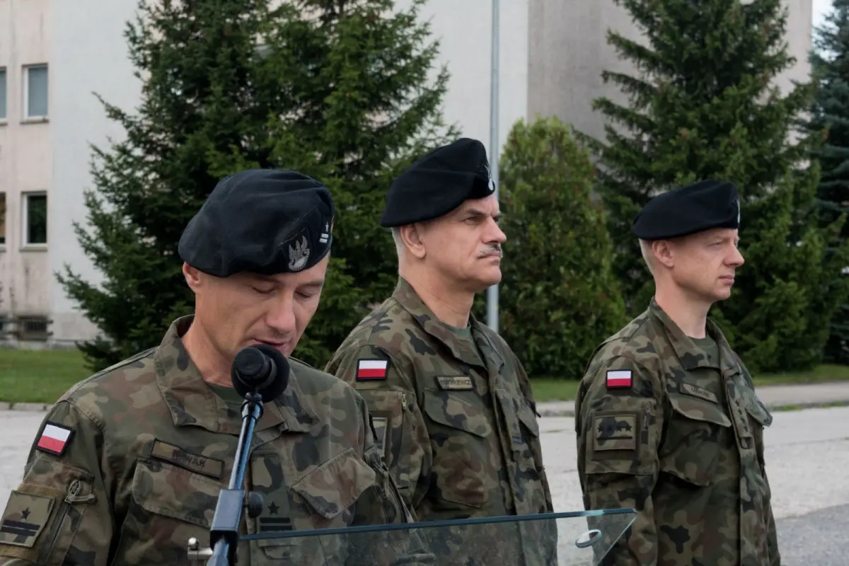 Święto Wojska Polskiego w pancernej brygadzie